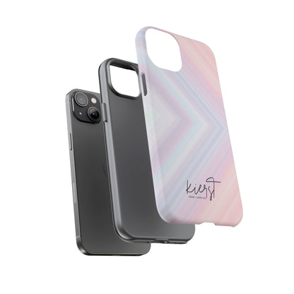 Pastel Arrows iPhone Case | Light layers, quiet movement