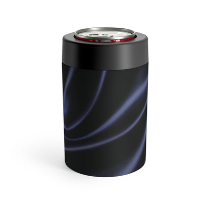 Navy Silk Can Holder