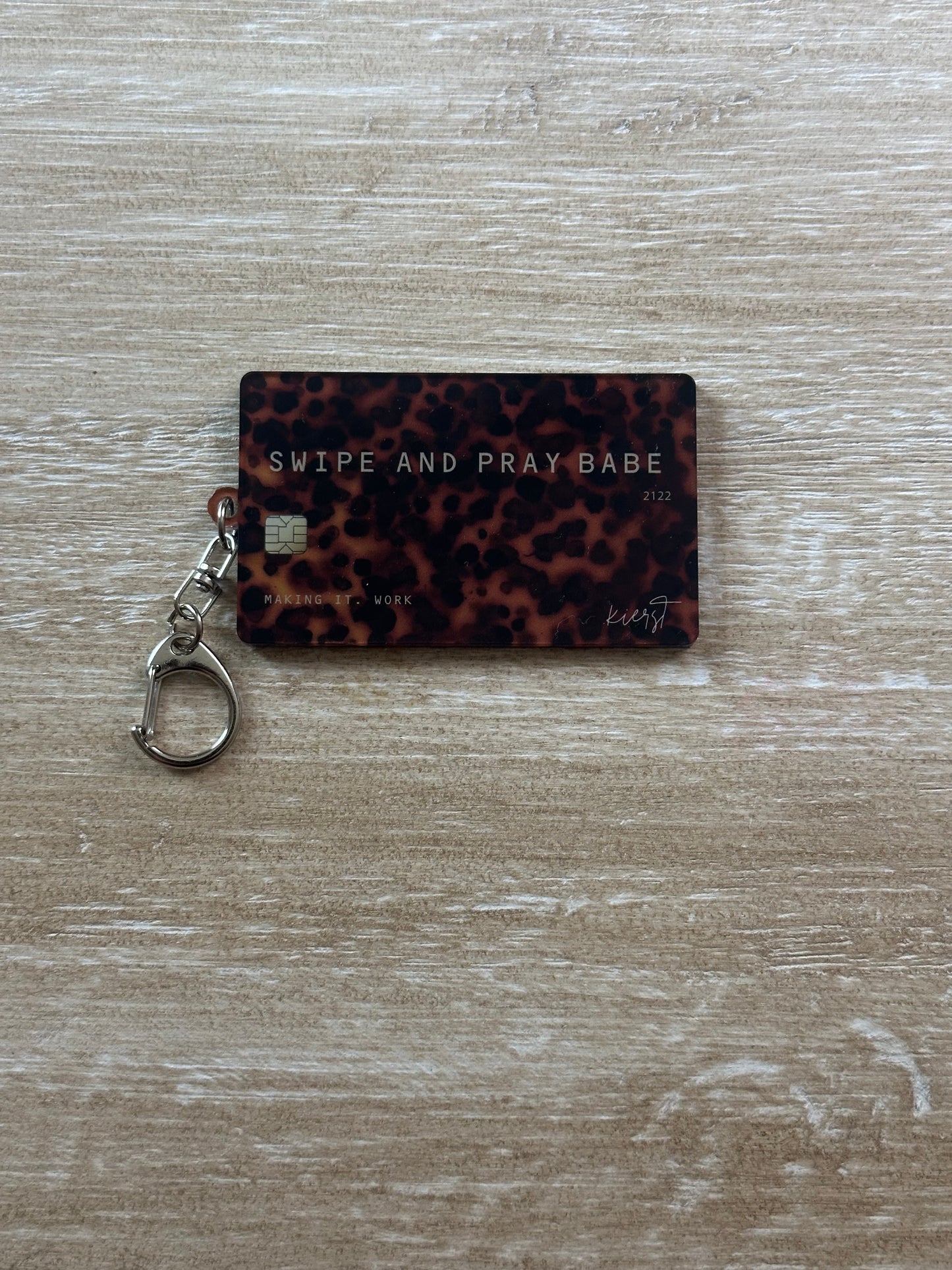Swipe + Pray Keychain