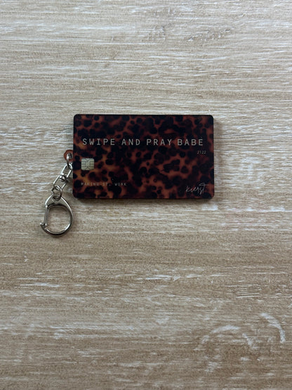 Swipe + Pray Keychain