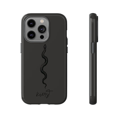 Long Black Snake iPhone Case | Subtle Edge, Quiet Power
