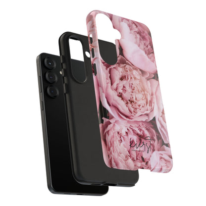 Pink Peonies Samsung Galaxy Phone Case