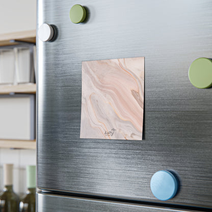 Blush Swirl Marble Post-it® Note Pad | Soft Pink Marble-Inspired Sticky Notes for Chic Desks