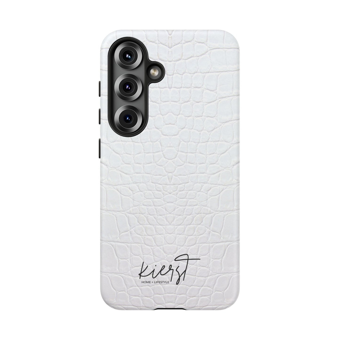 White Alligator Samsung Galaxy Phone Case