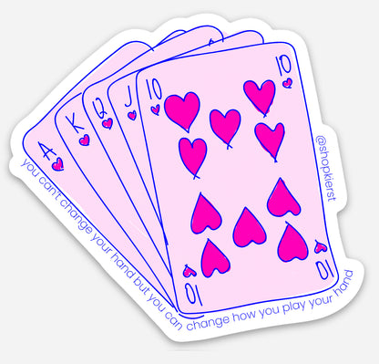 Cards Your Dealt Keychain