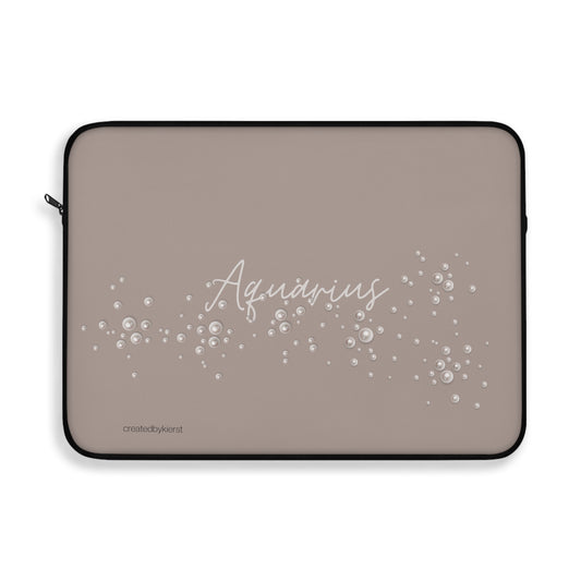 Aquarius and Pearls Laptop Sleeve