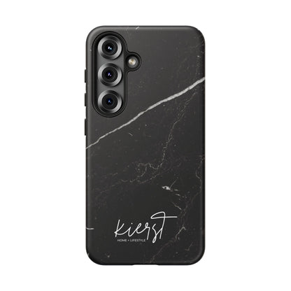 Black Marble Samsung Galaxy Phone Case
