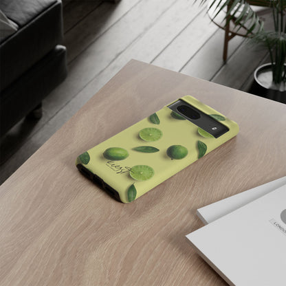 Limes Google Pixel Case | Fresh Citrus Energy, Made Sophisticated