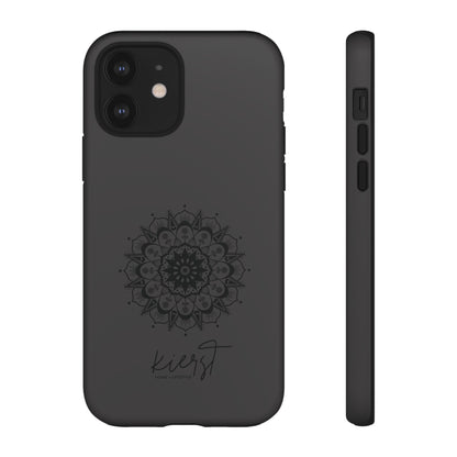 Black Mandala iPhone Case | Refined Calm in Every Curve