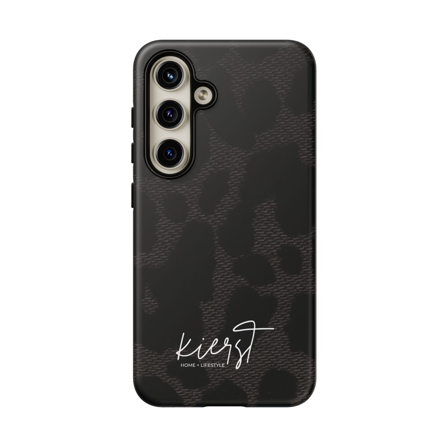 Black Leopard Samsung Galaxy Phone Case