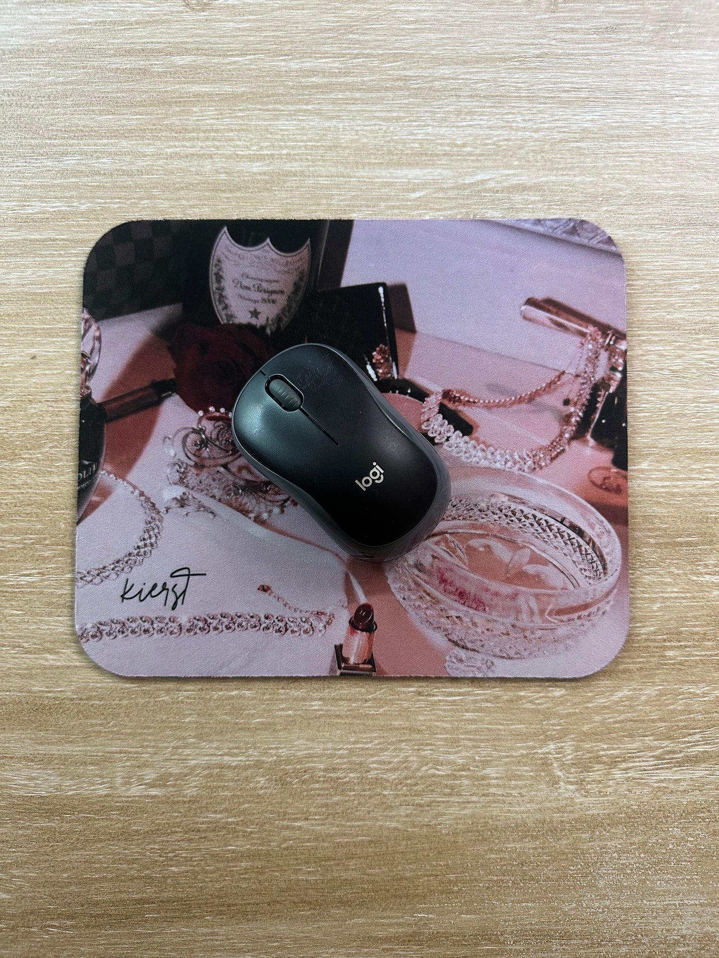 Just A Girl Mouse Pad
