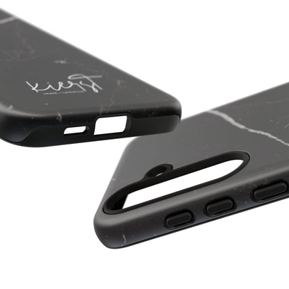 Black Marble Samsung Galaxy Phone Case | Elevated Protection Meets Timeless Design