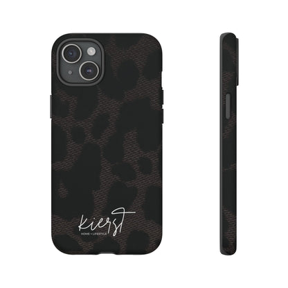 Black Leopard iPhone Case