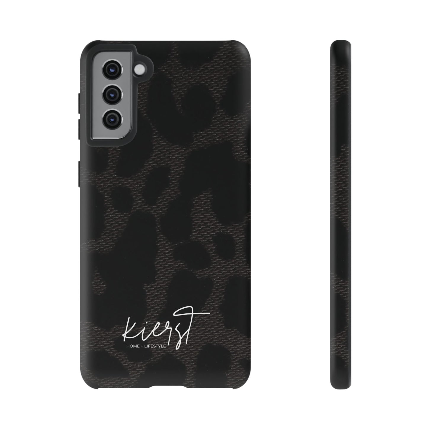 Black Leopard Samsung Galaxy Phone Case