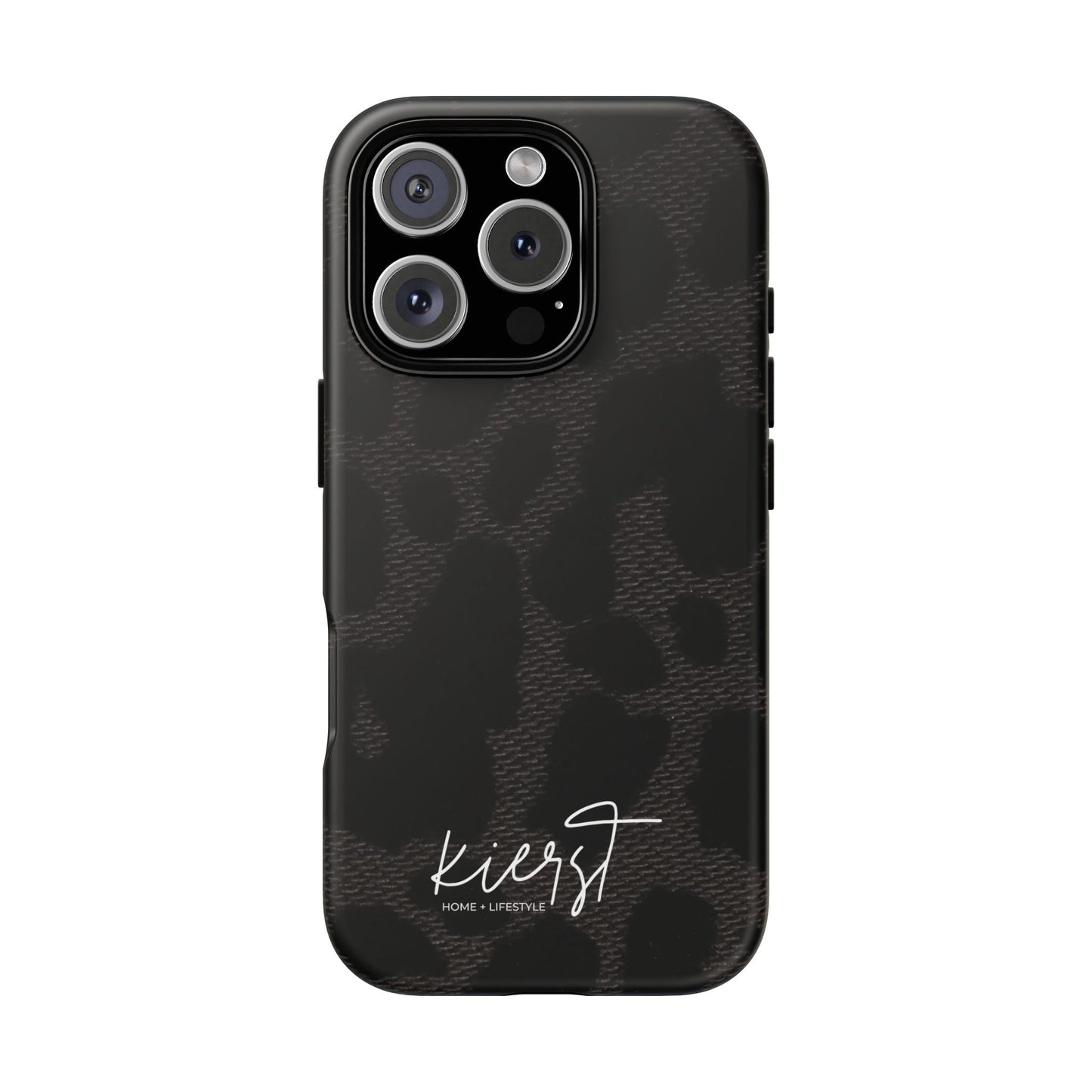 Black Leopard iPhone Case