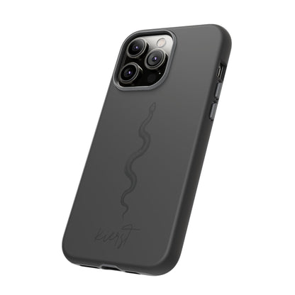 Long Black Snake iPhone Case | Subtle Edge, Quiet Power