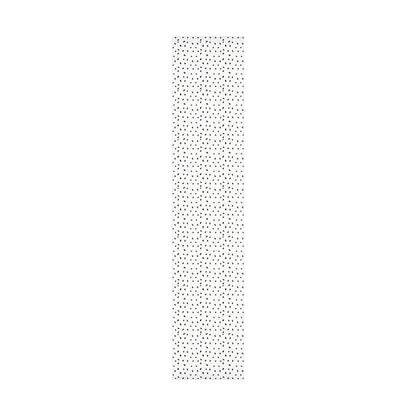 Black and Cream Spots on White Gift Wrapping Paper