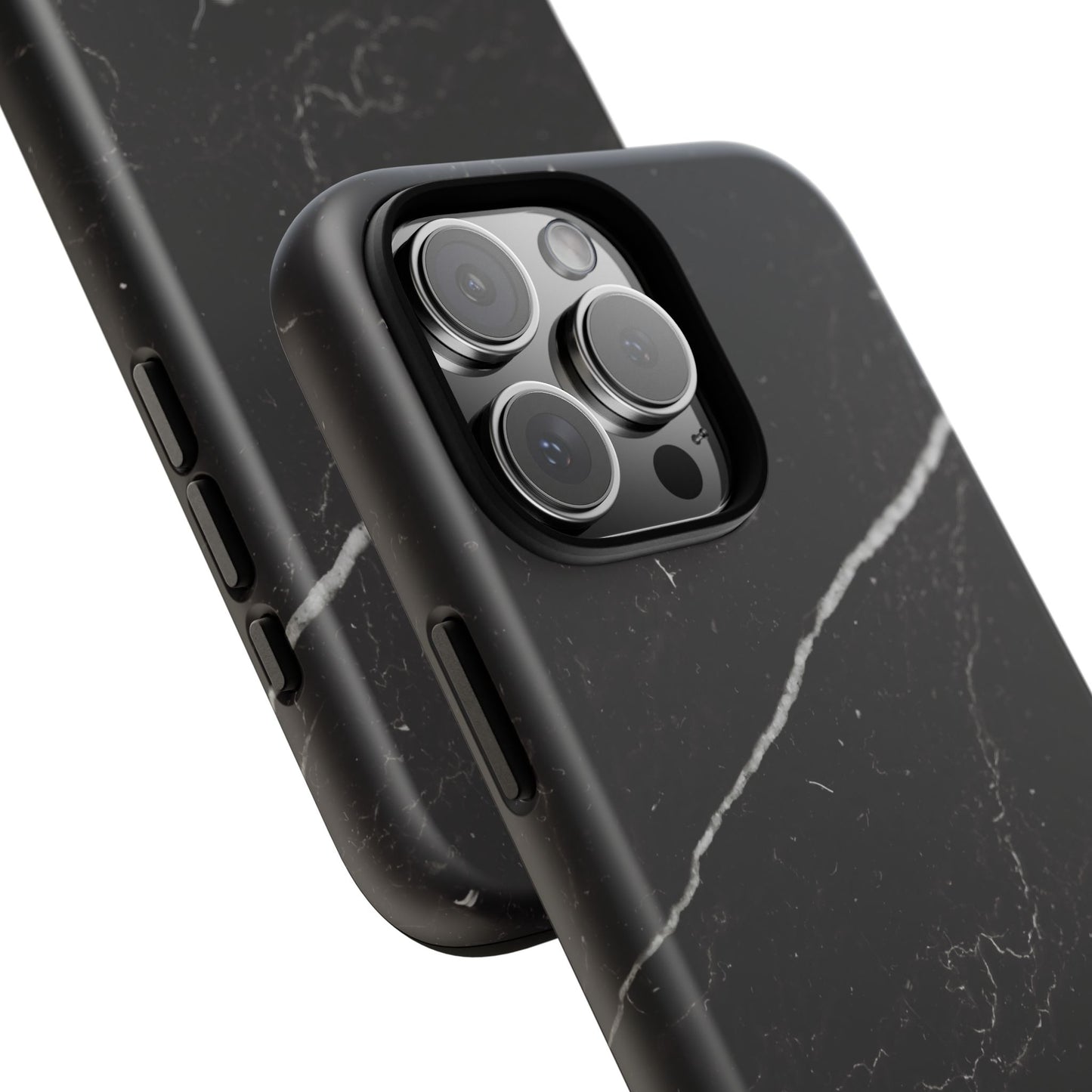 Black Marble iPhone Case