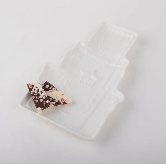 Monochrome Nutcracker Dessert Plate