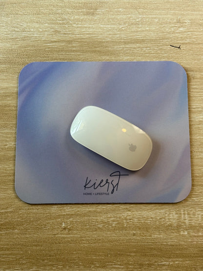 Lilac Marble Mouse Pad