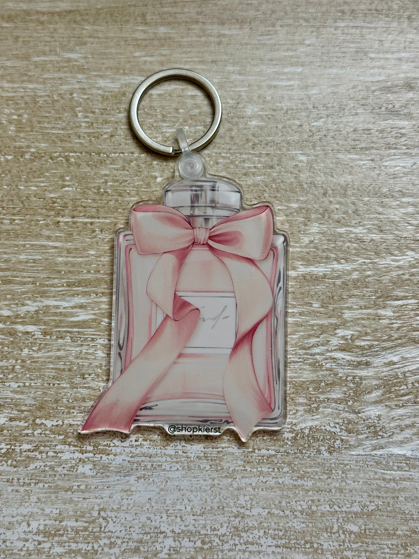 Miss Bow Perfume Ornament + Keychain