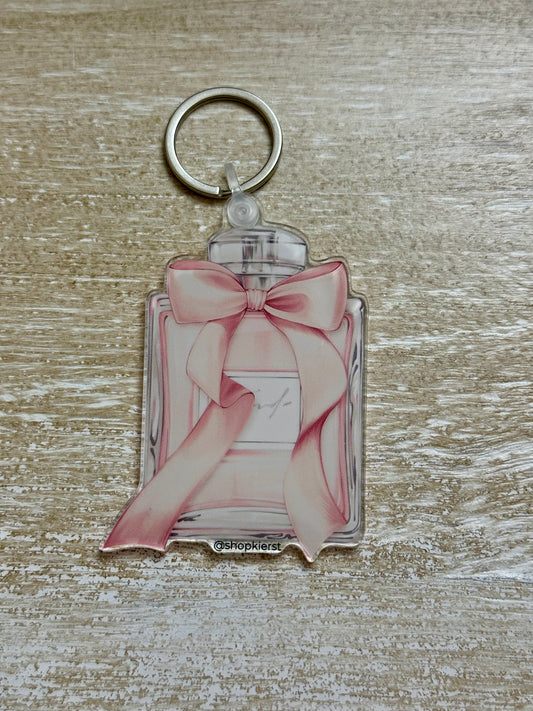 Miss Bow Perfume Ornament + Keychain