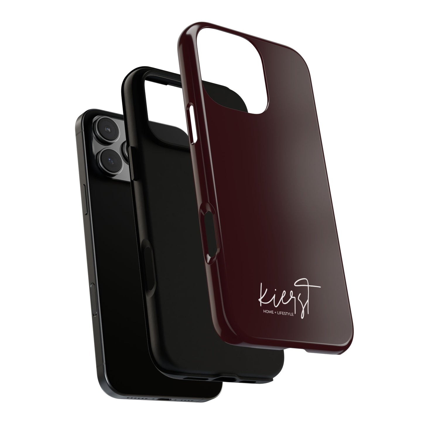 Signature Velvet Noir iPhone Case