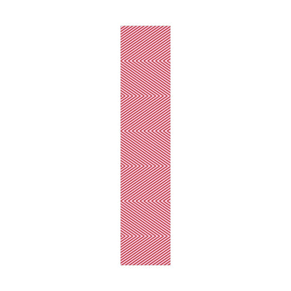 Pink and Red Diagnol Striped Wrapping paper