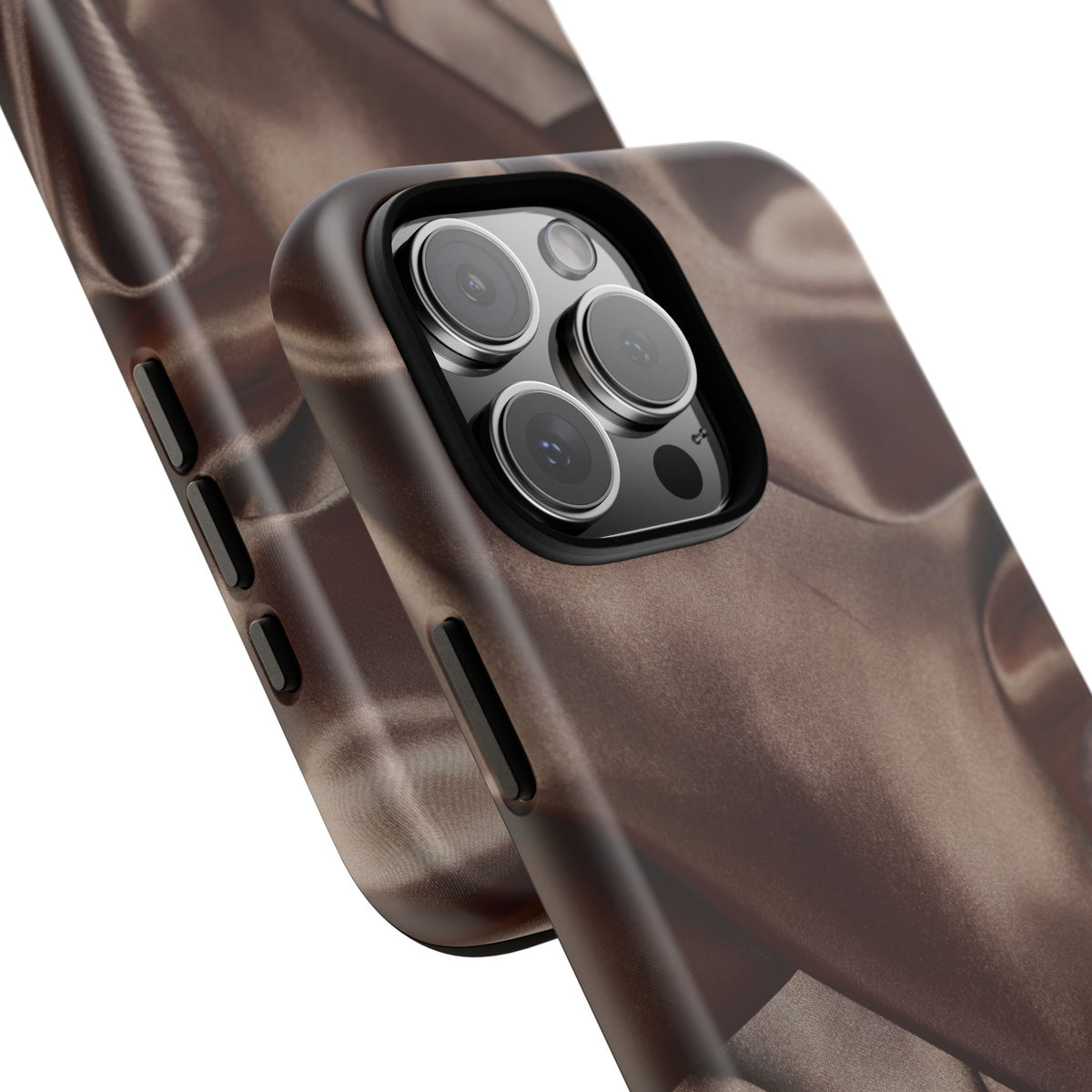 Chocolate Silk Print iPhone Case