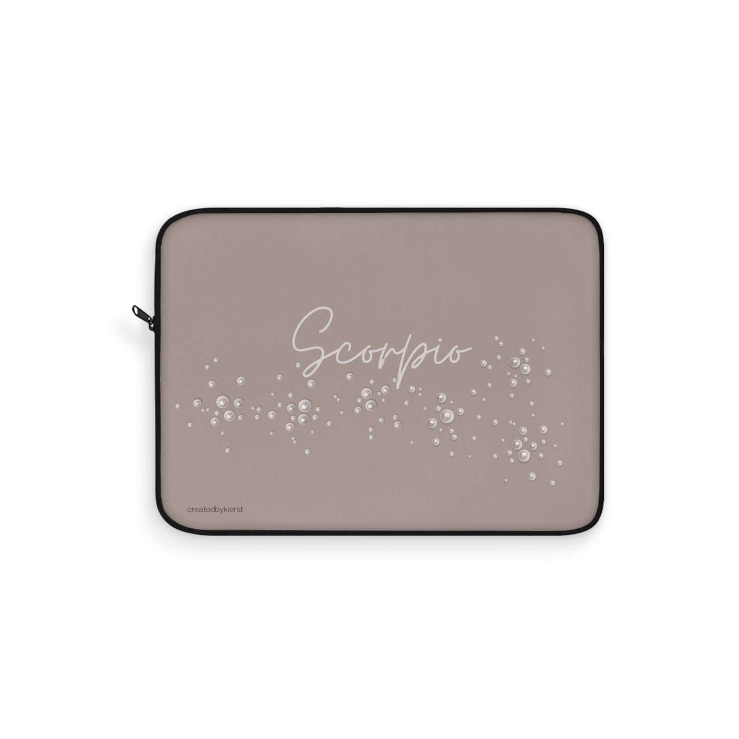 Scorpio and Pearls Laptop Sleeve