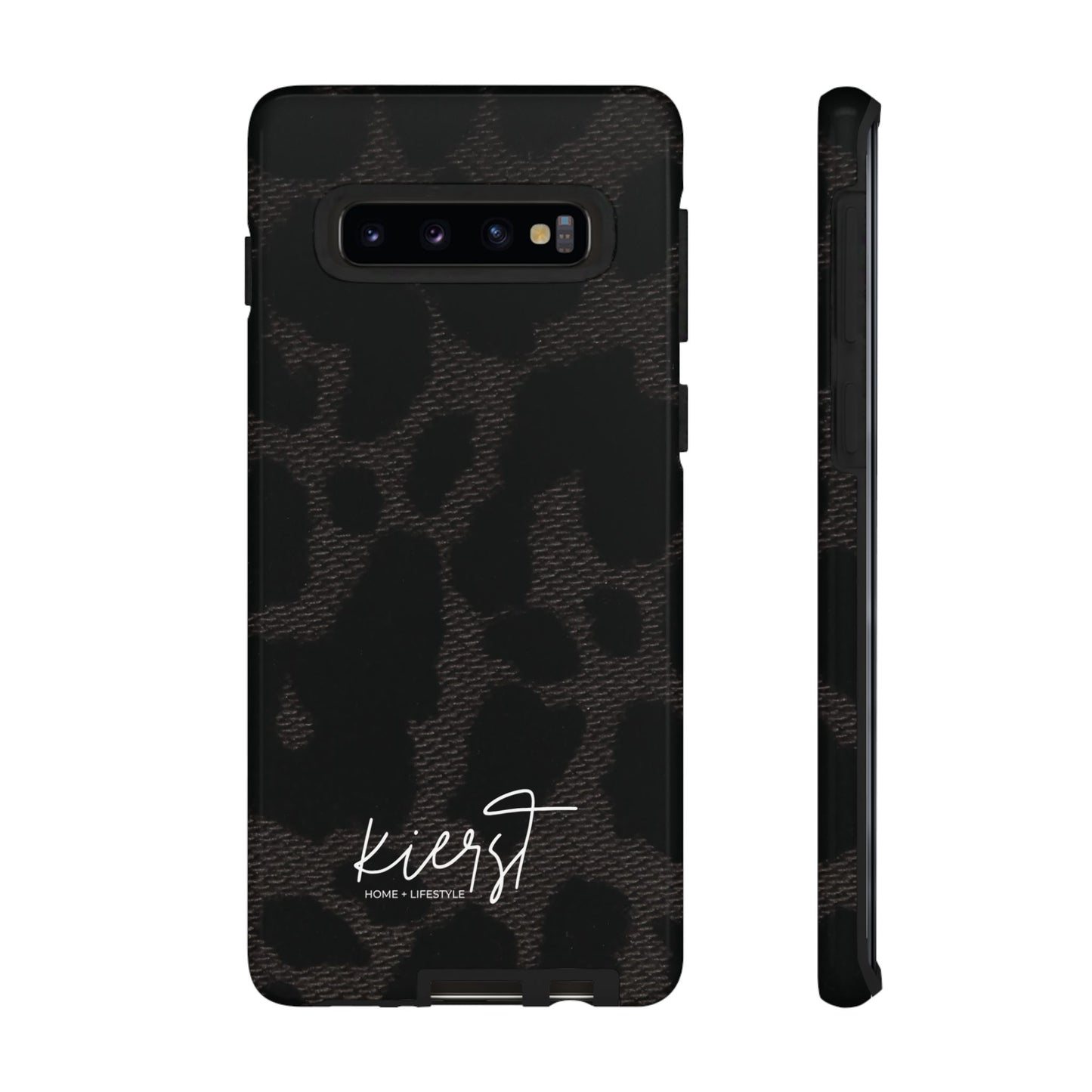 Black Leopard Samsung Galaxy Phone Case