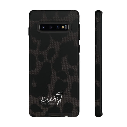 Black Leopard Samsung Galaxy Phone Case