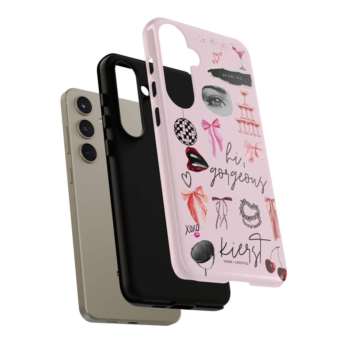 Pink Samsung Galaxy Phone Case - Edge of Romance