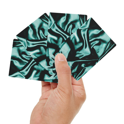 Emerald Silk Poker Playing Cards