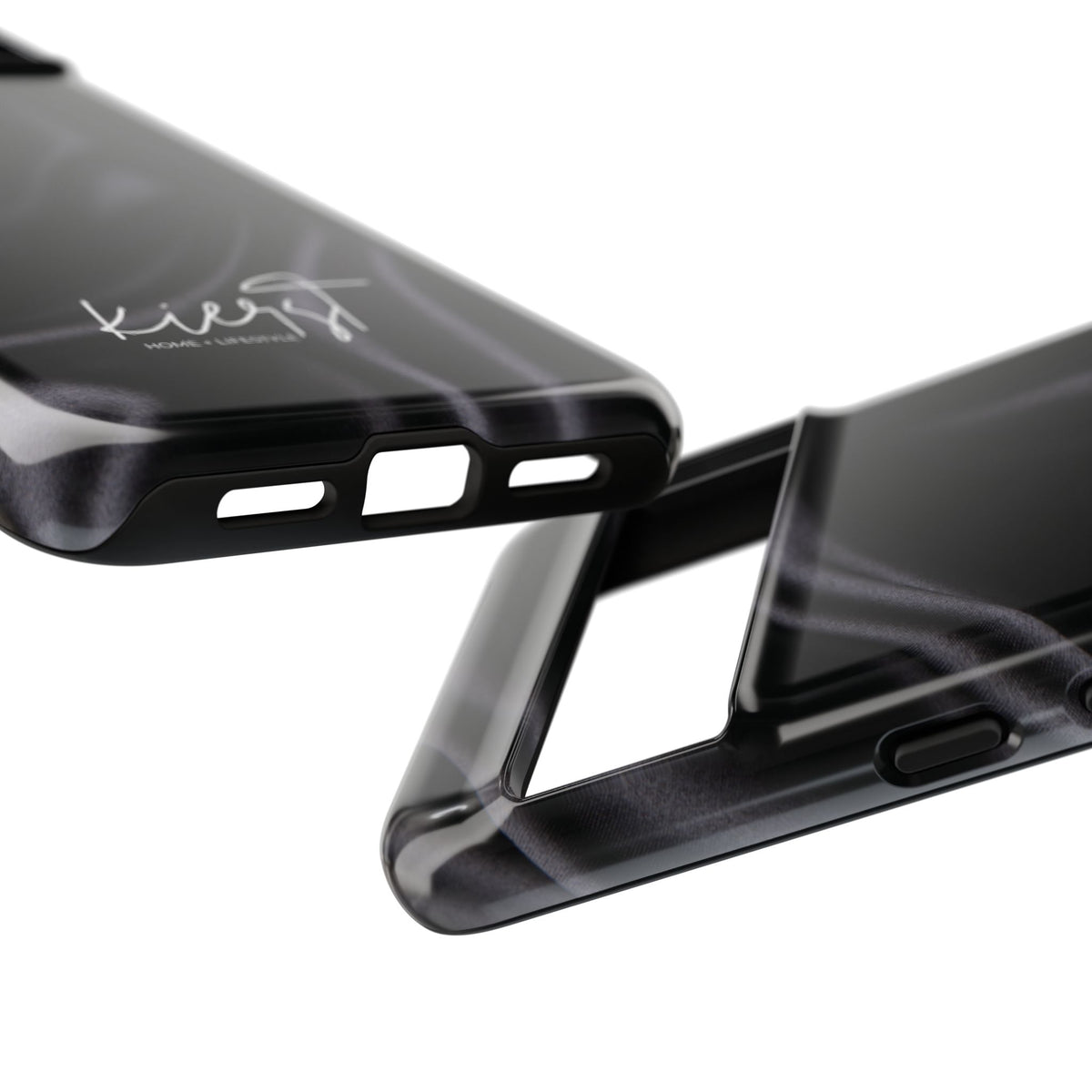 Black Silk Print Google Pixel Phone Case