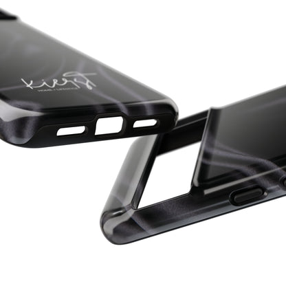 Black Silk Print Google Pixel Phone Case