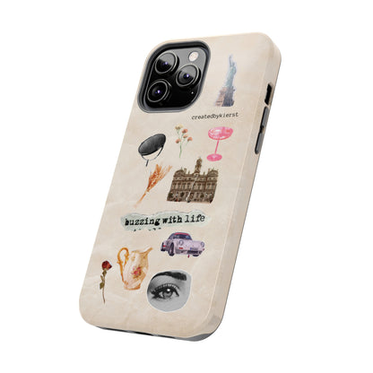 Vintage Stickers iPhone Case