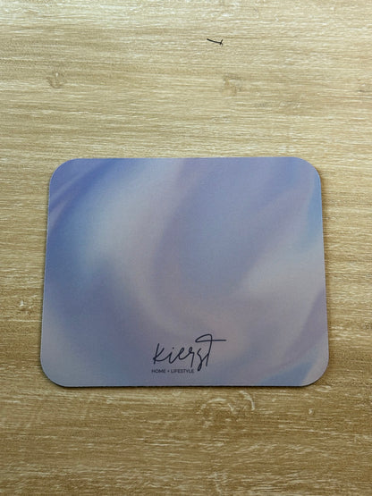 Lilac Marble Mouse Pad