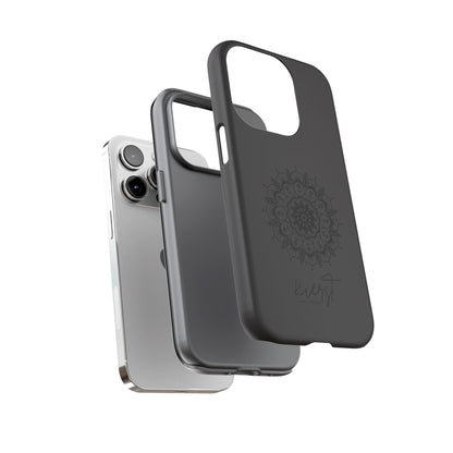 Black Mandala iPhone Case | Refined Calm in Every Curve