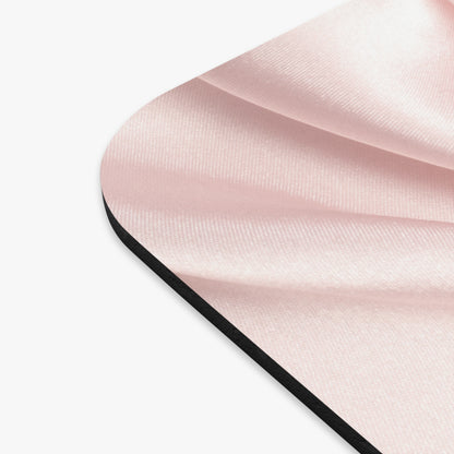 Pink Silk Print Mouse Pad