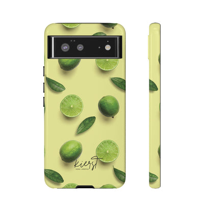 Limes Google Pixel Case | Fresh Citrus Energy, Made Sophisticated