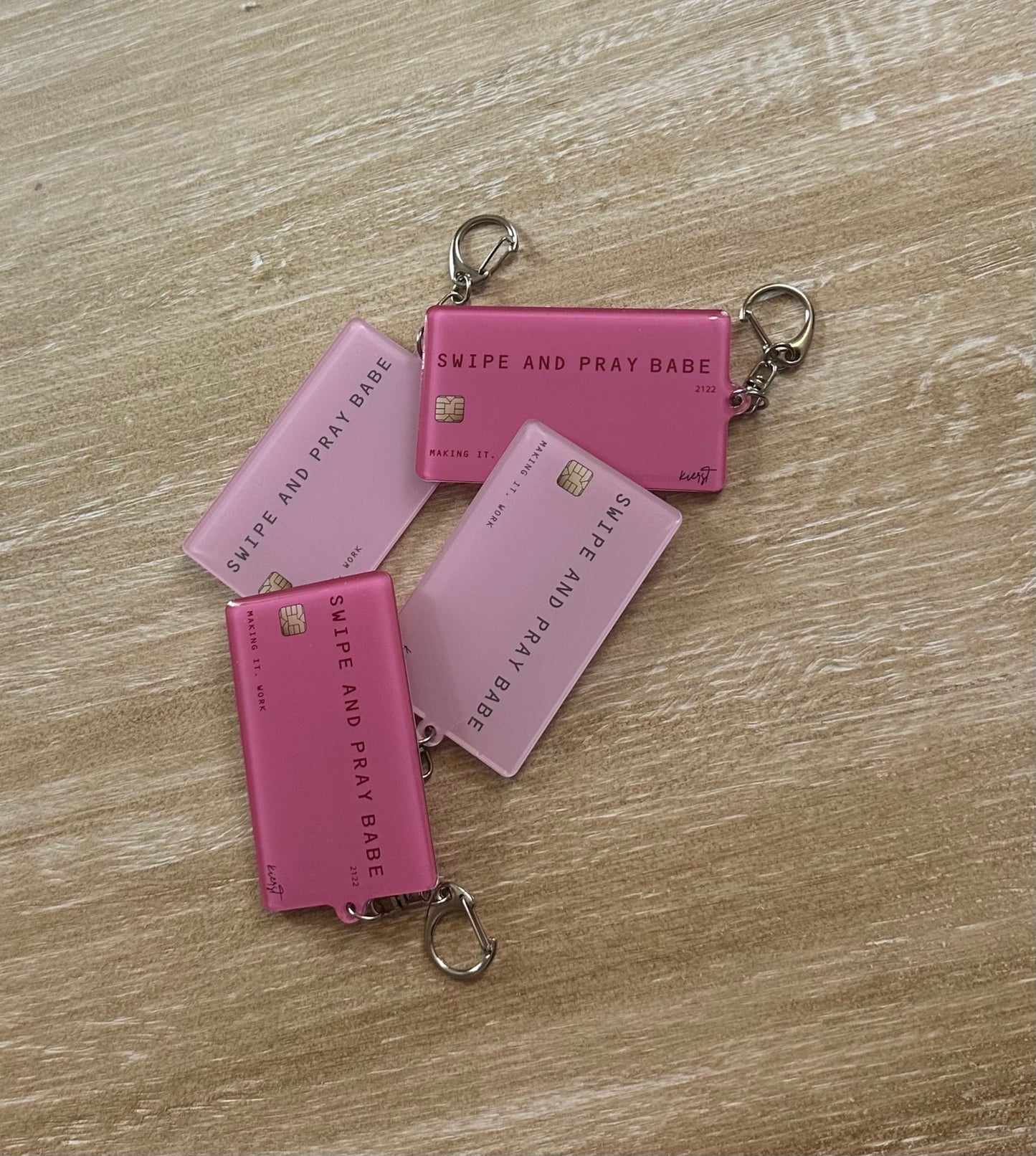 Swipe + Pray Keychain