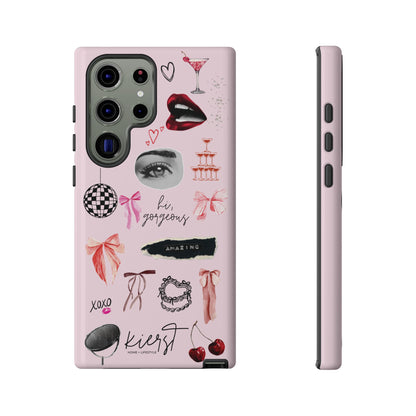 Pink Samsung Galaxy Phone Case - Edge of Romance