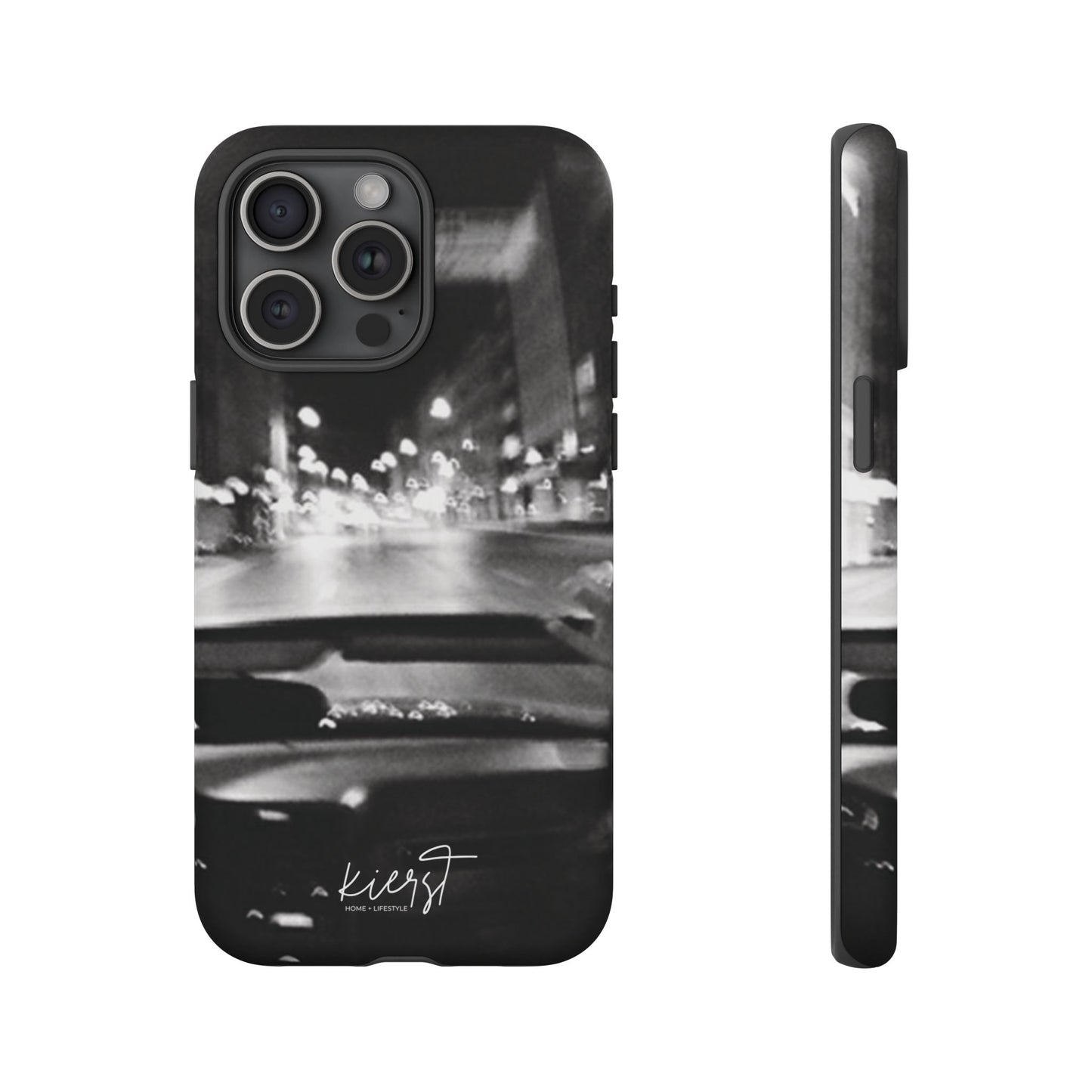 Faded Summer Nights iPhone Case | A Cinematic Blur of City Lights and Nostalgia