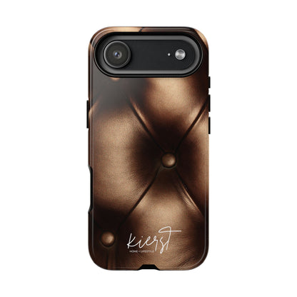 Tufted Bronze iPhone Case