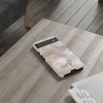 Iridescent Petals Google Pixel Case | Subtle Floral Elegance