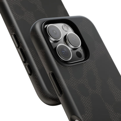 Black Leopard iPhone Case