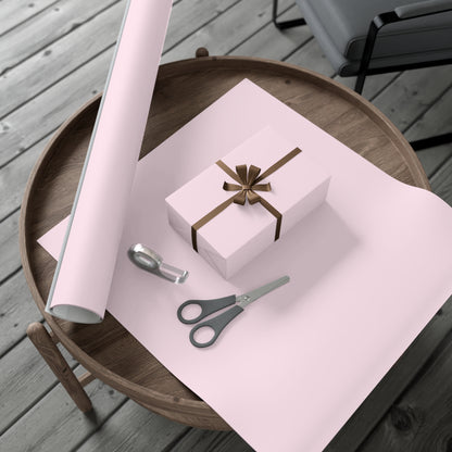 kierst Signature Pink Gift Wrap Paper – Soft Minimalist Wrapping in Blush Tones