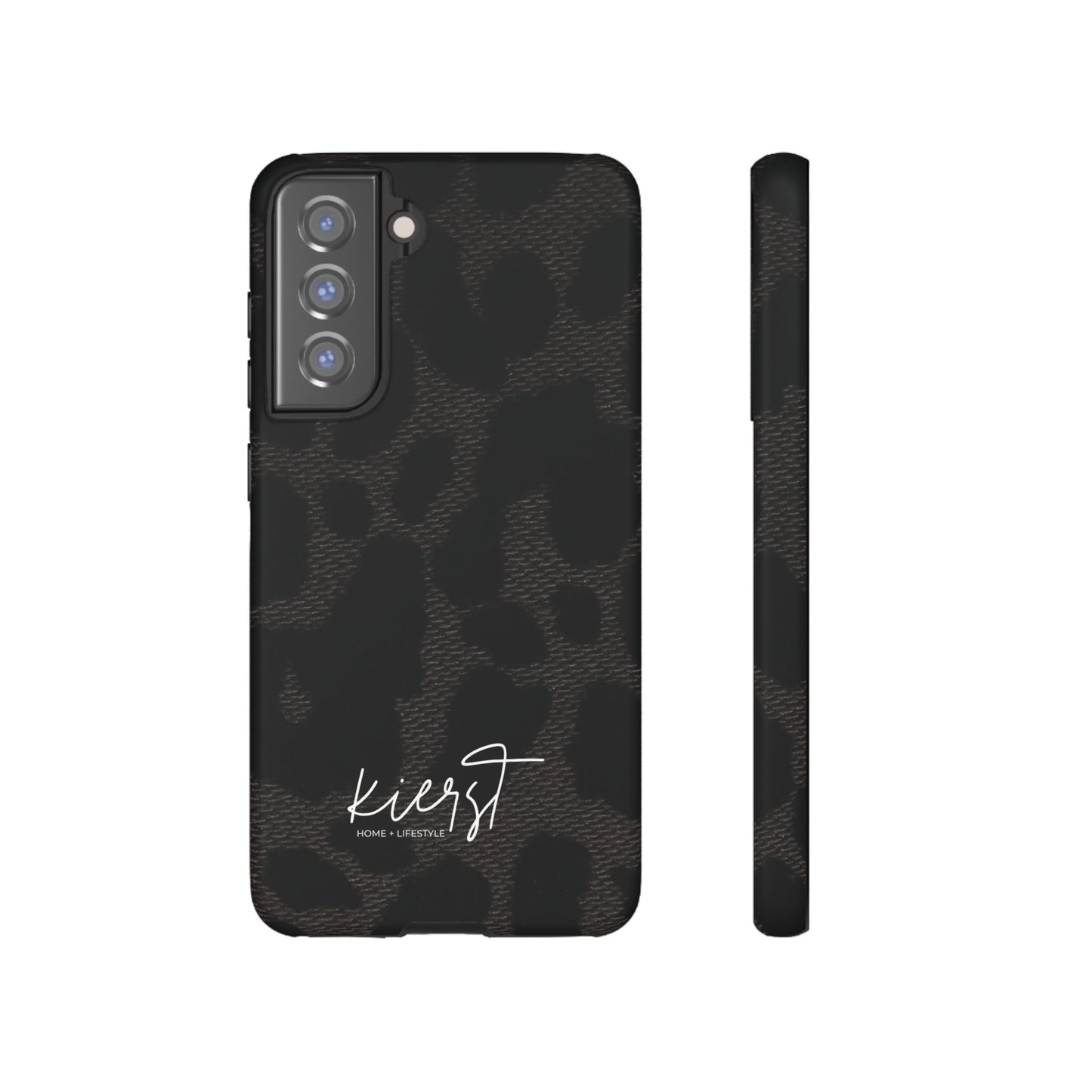 Black Leopard Samsung Galaxy Phone Case