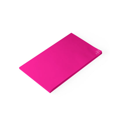 kierst Signature Hot Pink Post-it® Note Pad | Vibrant Sticky Notes for Bold Desks